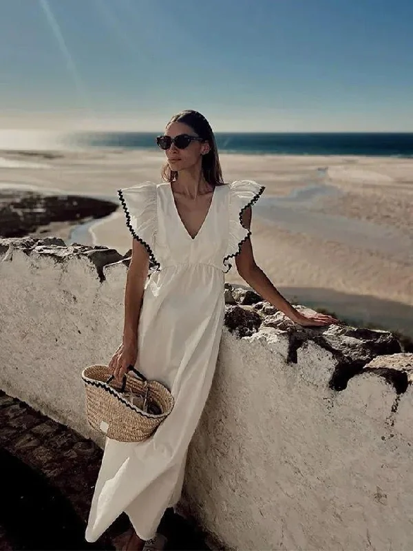 Austin Holiday Statement Maxi Dress Cozy Knit Maxi Dress
