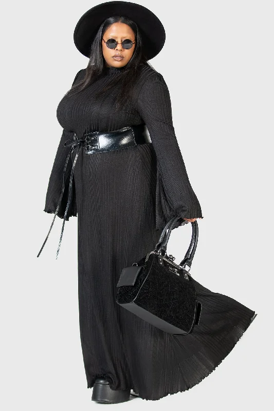 Drenched Grief Maxi Dress [PLUS] Classic V-Neck Maxi Dress