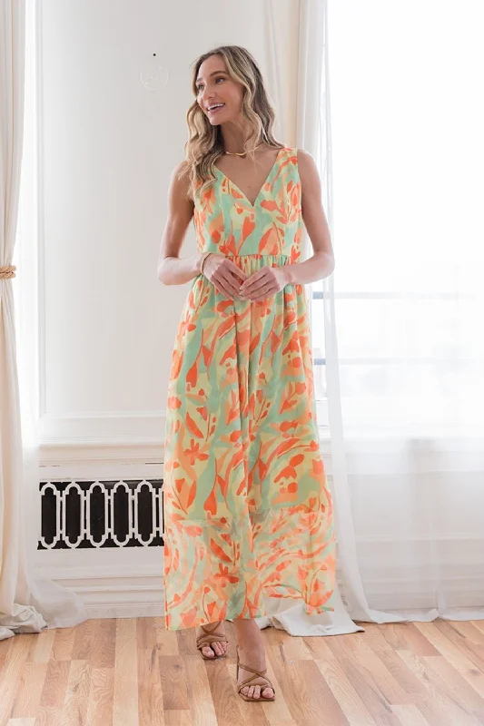 Yelena Maxi Dress Trendy A-Line Maxi Dress