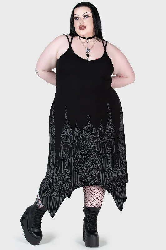 Unholy Oath Maxi Dress [PLUS] Comfortable Bohemian Maxi Dress