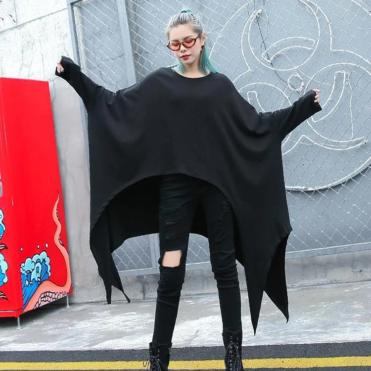 2024 black natural cotton blended t shirt oversize O neck clothing tops vintage asymmetric large hem t shirt Relaxed Cotton Short Shirt 2024 black natural cotton blended t shirt oversize O neck clothing tops vintage asymmetric large hem t shirt Relaxed Cotton Short Shirt