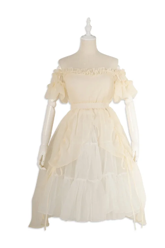beige inner skirt