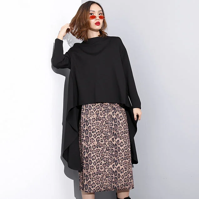 fashion black cotton tops Loose fitting stand collar cotton t shirt vintage asymmetric zippered clothing tops Chic Silk Short Sleeve Shirt fashion black cotton tops Loose fitting stand collar cotton t shirt vintage asymmetric zippered clothing tops Chic Silk Short Sleeve Shirt