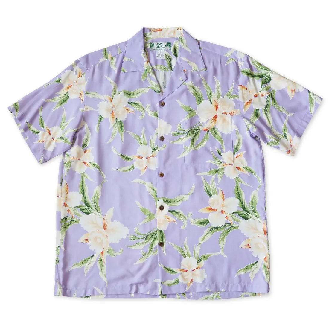 Mele Purple Hawaiian Rayon Shirt Comfortable Short Sleeve Blouse