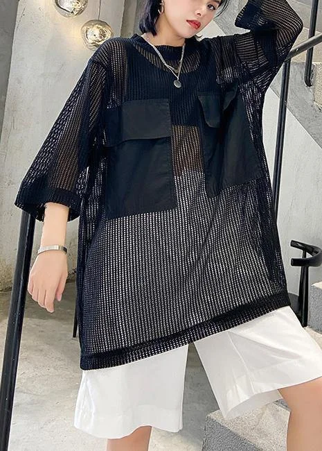 Simple black cotton tops women o neck half sleeve Plus Size Clothing shirt Cozy Plain Short Sleeve Simple black cotton tops women o neck half sleeve Plus Size Clothing shirt Cozy Plain Short Sleeve