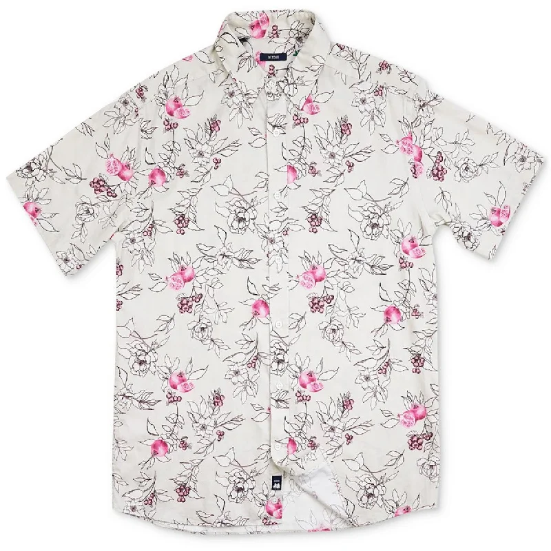 Benson Mens Classic Fit Short Sleeve Button-Down Shirt Relaxed Short Sleeve Tee