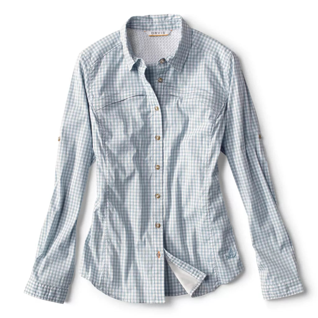 Orvis Women's River Guide Shirt 2024 Fashionable Cuffed Short Sleeve