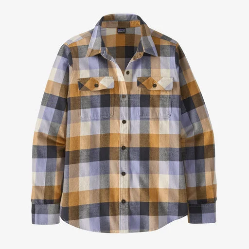 Patagonia Women's Long-Sleeved Organic Cotton Midweight Fjord Flannel Shirt 2024 Classic Button-Up Short Tee Patagonia Women's Long-Sleeved Organic Cotton Midweight Fjord Flannel Shirt 2024 Classic Button-Up Short Tee
