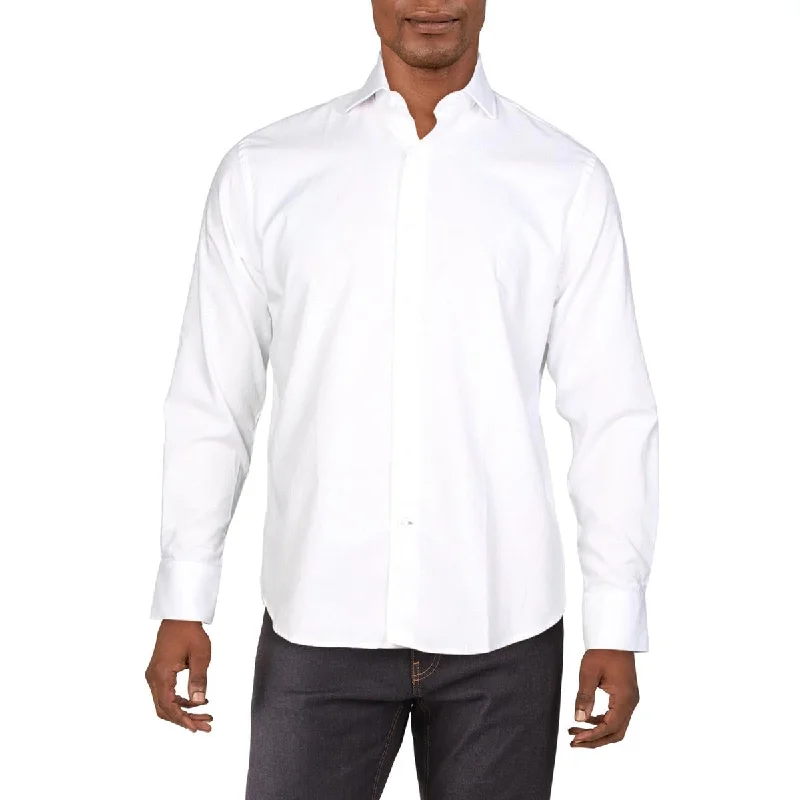 Robert Graham Mens Crawford Cotton Professional Button-Down Shirt Modern Short Sleeve Top Robert Graham Mens Crawford Cotton Professional Button-Down Shirt Modern Short Sleeve Top