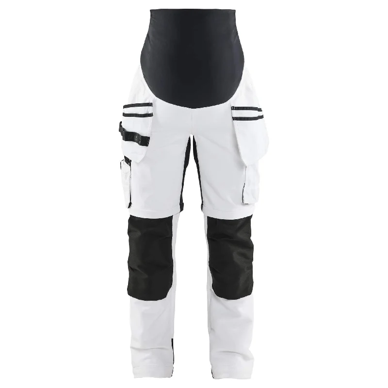 Blaklader 7102 Maternity 4-Way-Stretch Painters Trousers With Zip-Off Legs (71021642) - Womens Trousers Custom Made Blaklader 7102 Maternity 4-Way-Stretch Painters Trousers With Zip-Off Legs (71021642) - Womens Trousers Custom Made
