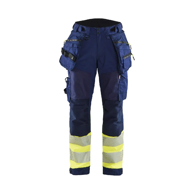 Blaklader 7114 Womens Hi-Vis Softshell Trousers (71142513) Trousers stylish elegant