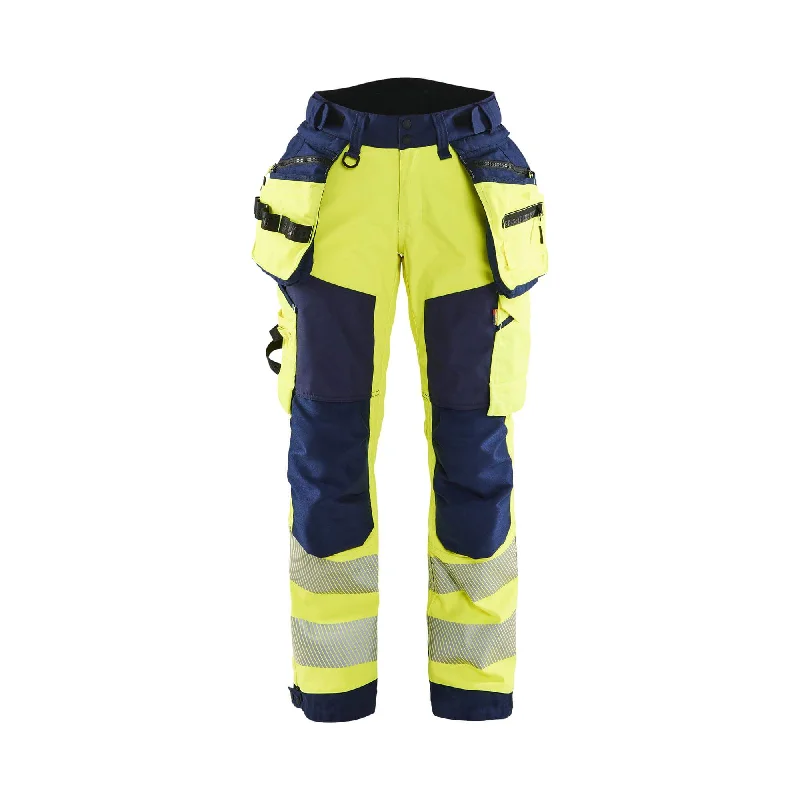 Blaklader 7118 Womens Softshell Hi-Vis Trousers (71182513) Trousers practical durable Blaklader 7118 Womens Softshell Hi-Vis Trousers (71182513) Trousers practical durable