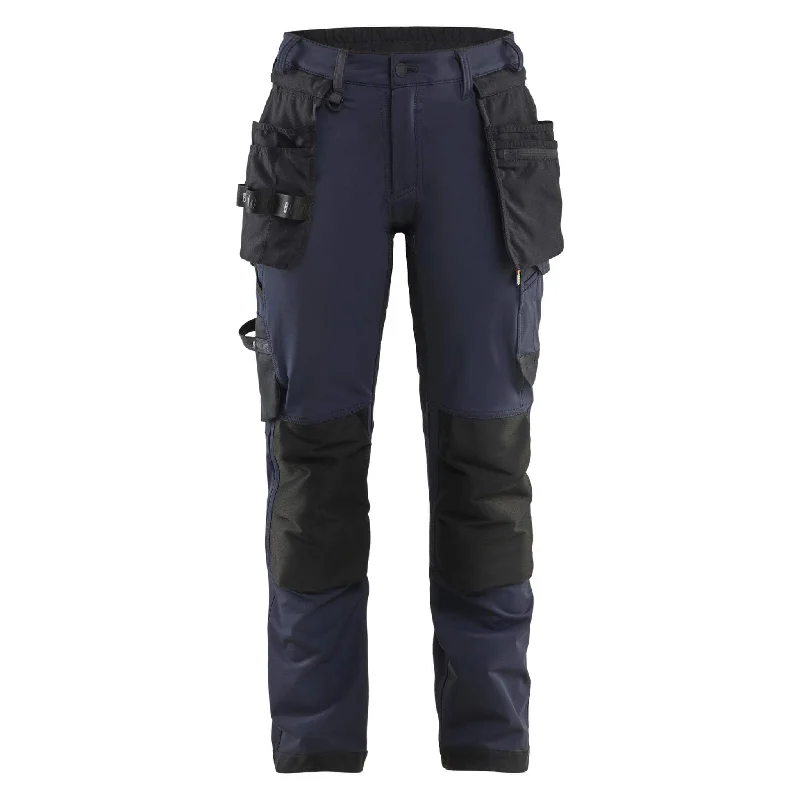 Blaklader 7121 Womens 4-Way Stretch Craftsman Trousers With Detachable Holster Pockets (71211645) Trousers Party Sparkling Blaklader 7121 Womens 4-Way Stretch Craftsman Trousers With Detachable Holster Pockets (71211645) Trousers Party Sparkling