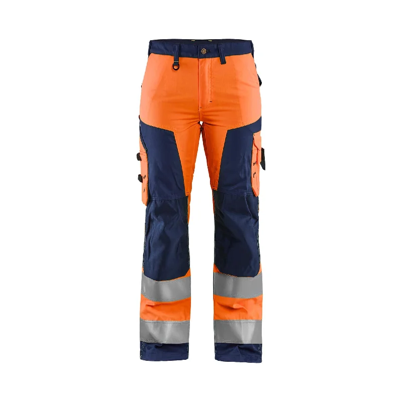 Orange/Navy Blue
