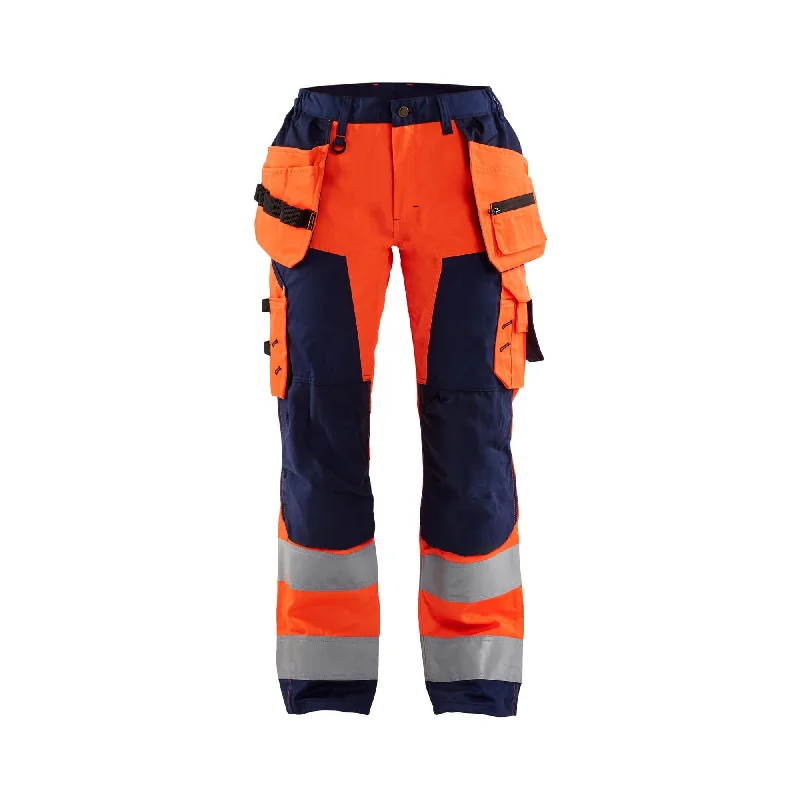 Orange/Navy Blue