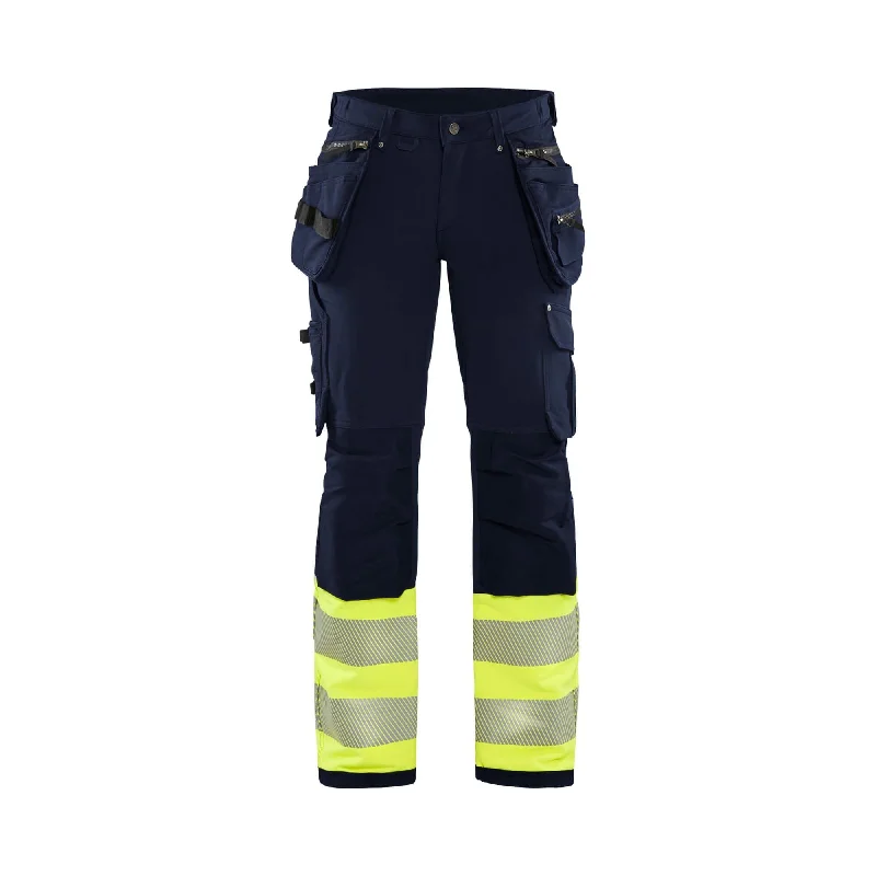 Blaklader 7193 Ladies Hi-Vis Trousers 4-Way-Stretch - Womens (71931642) Trousers Seasonal Trendy Blaklader 7193 Ladies Hi-Vis Trousers 4-Way-Stretch - Womens (71931642) Trousers Seasonal Trendy