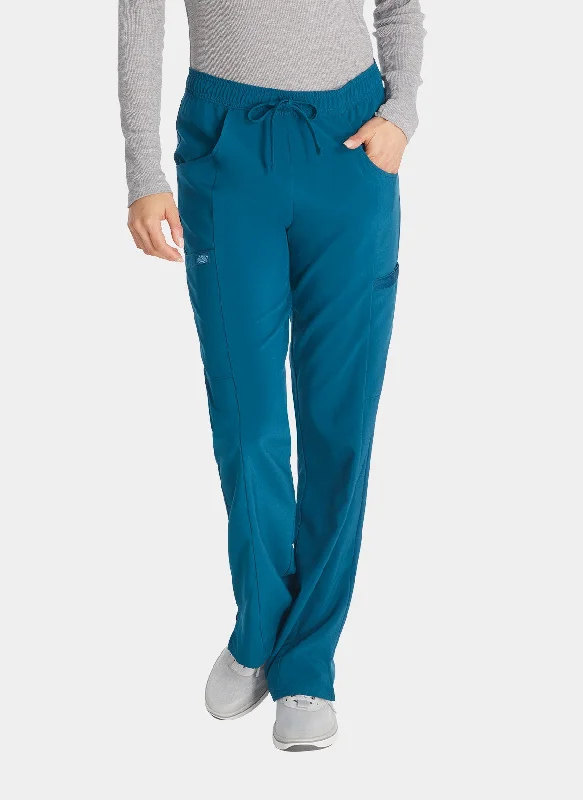 Dickies EDS Essentials Women's Mid Rise Straight Leg Drawstring Trousers DKE010 - Caribbean Trousers practical durable Dickies EDS Essentials Women's Mid Rise Straight Leg Drawstring Trousers DKE010 - Caribbean Trousers practical durable