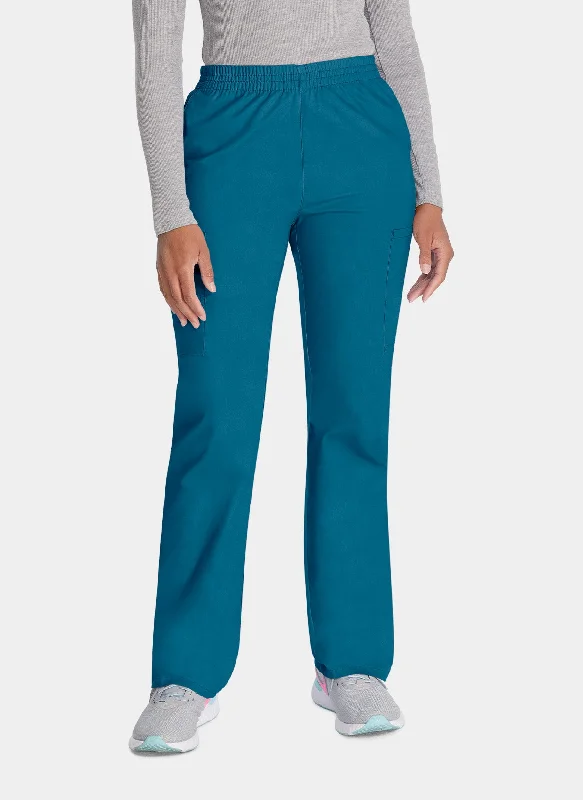 Dickies EDS Signature Ladies Natural Rise Tapered Leg Pull-On Scrub Trousers DKE86106 - Caribbean Trousers Sale Discount Dickies EDS Signature Ladies Natural Rise Tapered Leg Pull-On Scrub Trousers DKE86106 - Caribbean Trousers Sale Discount