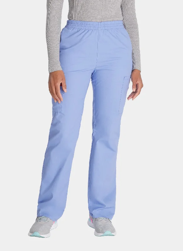 Dickies EDS Signature Ladies Natural Rise Tapered Leg Pull-On Scrub Trousers DKE86106 - Ceil Trousers stylish elegant Dickies EDS Signature Ladies Natural Rise Tapered Leg Pull-On Scrub Trousers DKE86106 - Ceil Trousers stylish elegant