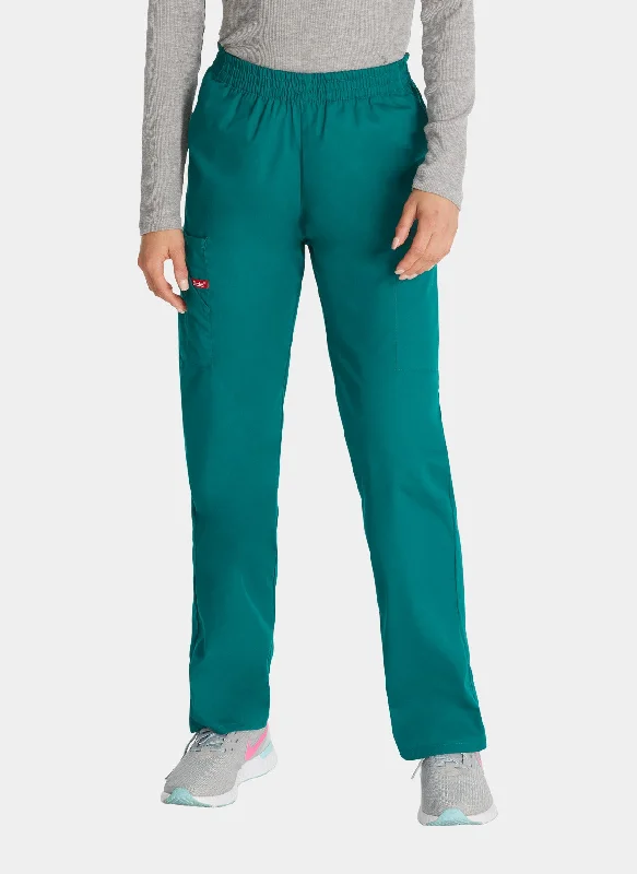 Dickies EDS Signature Ladies Natural Rise Tapered Leg Pull-On Scrub Trousers DKE86106 - Hunter Trousers Recommended Stylist Dickies EDS Signature Ladies Natural Rise Tapered Leg Pull-On Scrub Trousers DKE86106 - Hunter Trousers Recommended Stylist