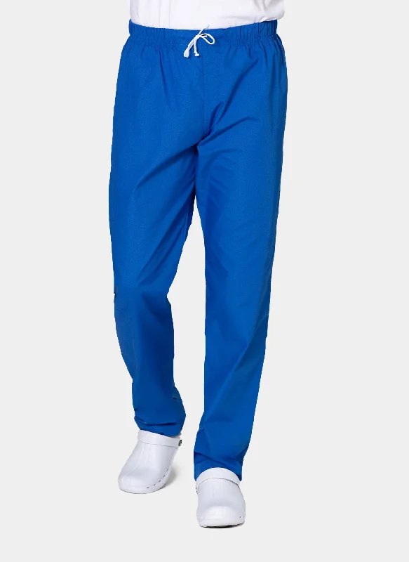 HappyFIT Unisex Scrub Trousers - Royal Trousers Capri Summer