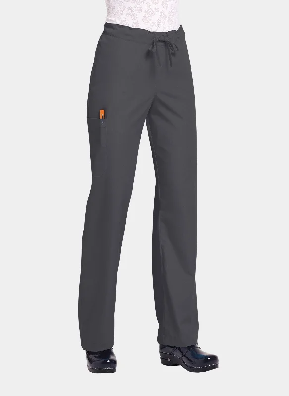 Orange Standard Unisex Huntington Scrub Trousers - Charcoal Trousers Pleated Formal