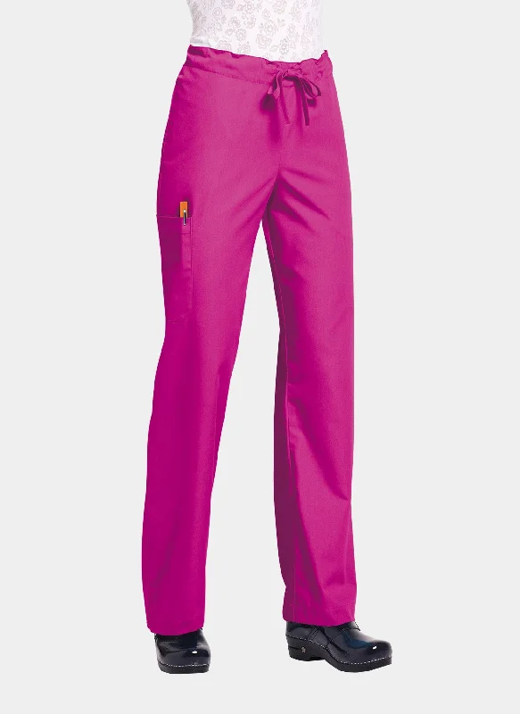 Orange Standard Unisex Huntington Scrub Trousers - Fierce Fuchsia Trousers versatile all-occasion Orange Standard Unisex Huntington Scrub Trousers - Fierce Fuchsia Trousers versatile all-occasion