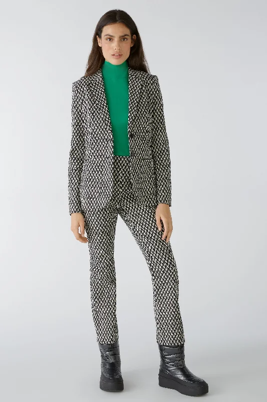 Pull On Trousers Trousers High Rise Slim Fit