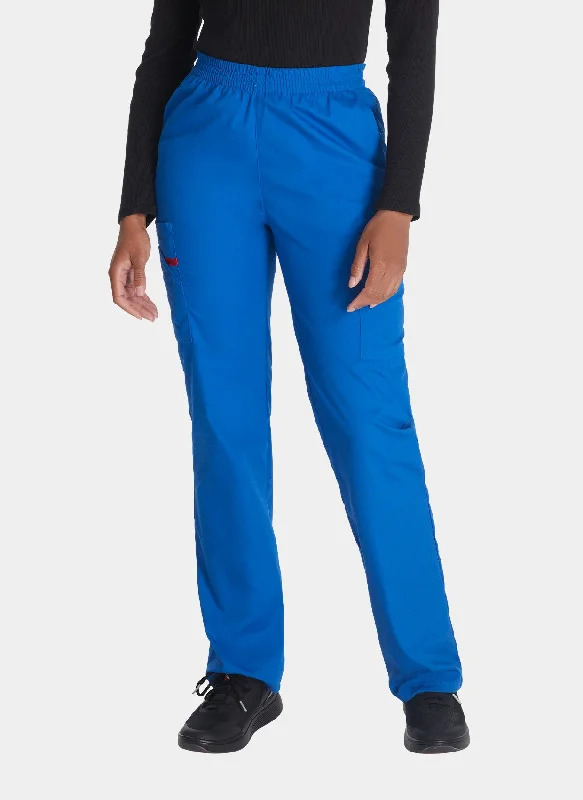 Dickies EDS Signature Ladies Natural Rise Tapered Leg Pull-On Scrub Trousers DKE86106 - Royal Trousers Designer Luxury Dickies EDS Signature Ladies Natural Rise Tapered Leg Pull-On Scrub Trousers DKE86106 - Royal Trousers Designer Luxury