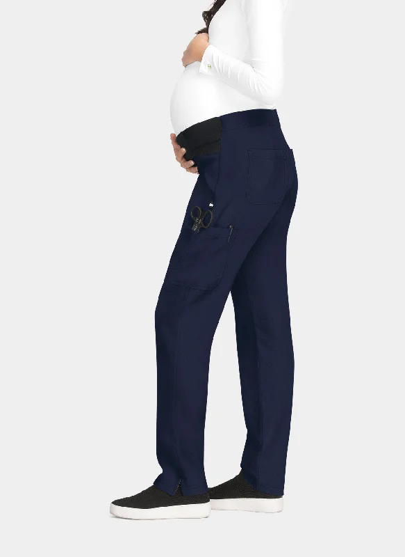 Koi Next Gen On The Move Maternity Scrub Trousers - Navy Trousers Solid Black