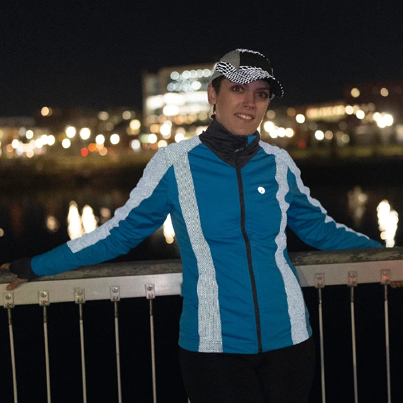 Albany Reflective Women's Softshell Jacket in Hawaiian Blue/Graphite Quilted Jacket Puffer Jacket Insulated Jacket Albany Reflective Women's Softshell Jacket in Hawaiian Blue/Graphite Quilted Jacket Puffer Jacket Insulated Jacket