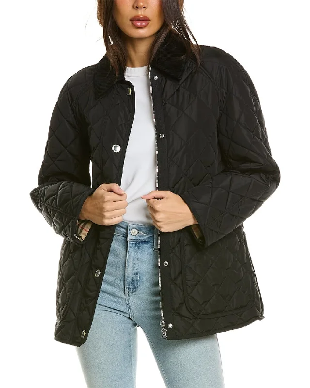 Burberry Quilted Jacket Jacket Blazer Coat