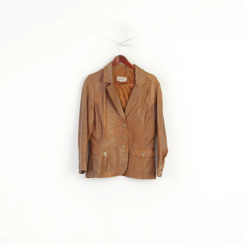 Lapel Women XL (L) Jacket Camel Leather Western Vintage Single Breasted Blazer Rayon Jacket Velvet Jacket Corduroy Jacket Lapel Women XL (L) Jacket Camel Leather Western Vintage Single Breasted Blazer Rayon Jacket Velvet Jacket Corduroy Jacket