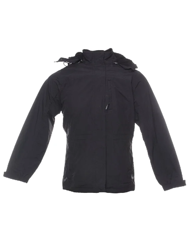 Eddie Bauer Black Nylon Mountaineering Jacket - M Wool Jacket Cashmere Jacket Tweed Jacket Eddie Bauer Black Nylon Mountaineering Jacket - M Wool Jacket Cashmere Jacket Tweed Jacket