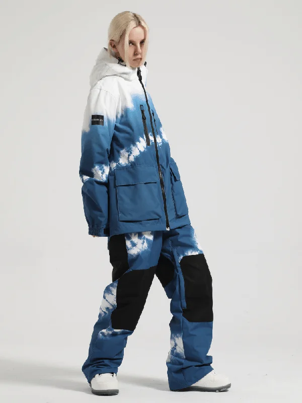 Gsou Snow Winter Ranger Snow Jacket - Women's Boat Neck Shawl Collar Notched Collar