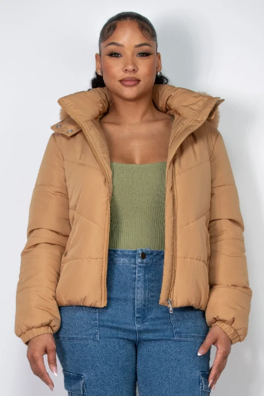 Insulated Zip-up Faux Fur Hooded Jacket Snapped Jacket Toggled Jacket Drawstring Jacket Insulated Zip-up Faux Fur Hooded Jacket Snapped Jacket Toggled Jacket Drawstring Jacket