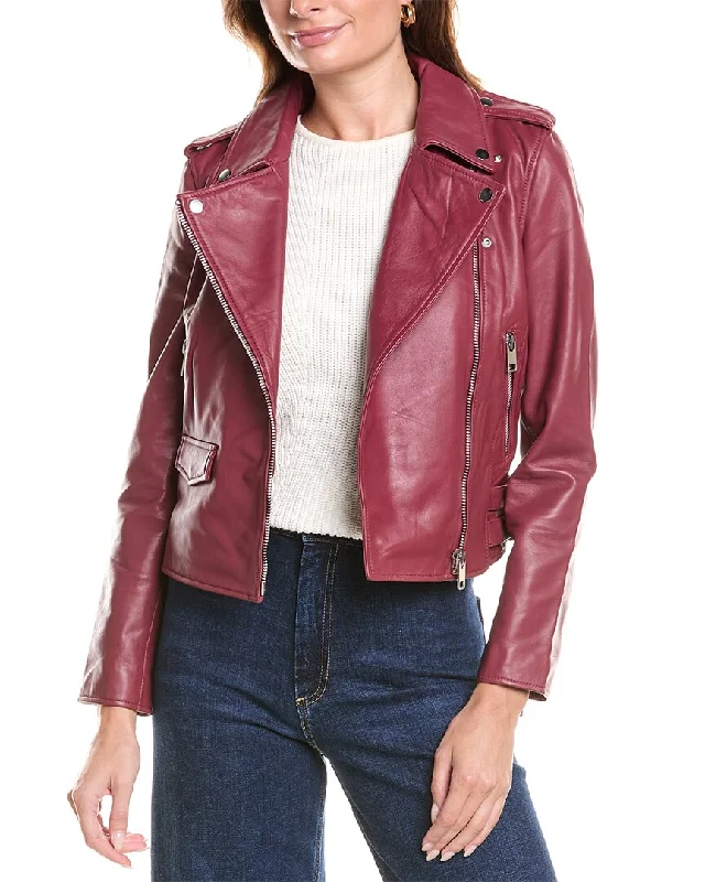 Walter Baker Liz Leather Jacket Wool Jacket Cashmere Jacket Tweed Jacket