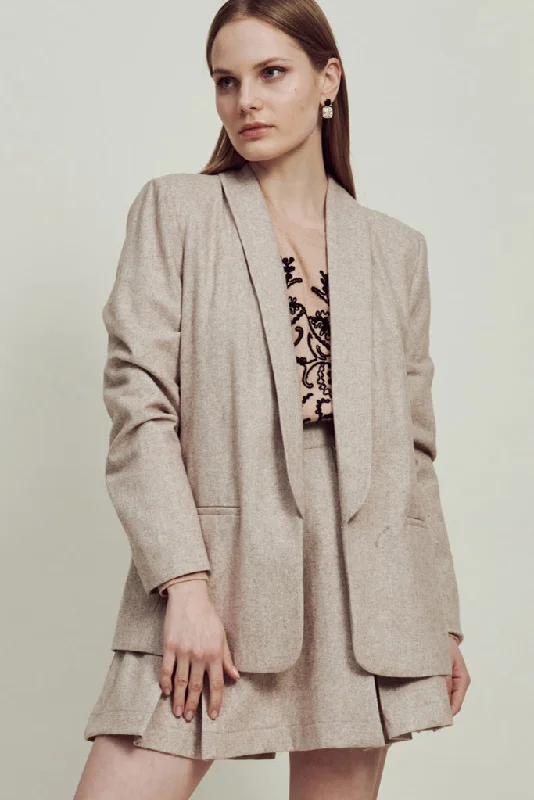 GoaGoa Oatmeal Trousers Trousers Evening Elegant
