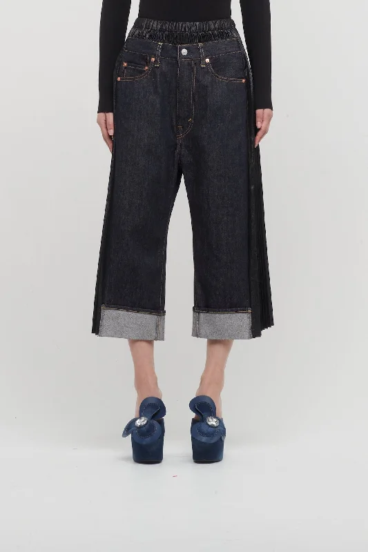 Junya Watanabe Cuff Hybrid Trousers Trousers Lace Delicate