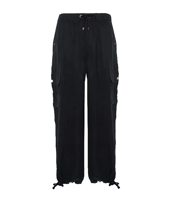 Williams Parachute Trousers - Black Trousers Modern Contemporary