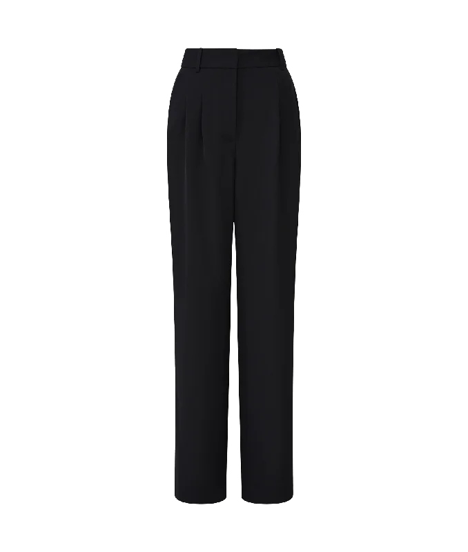 Harrie Tailored Trousers - Black Trousers Timeless Classic