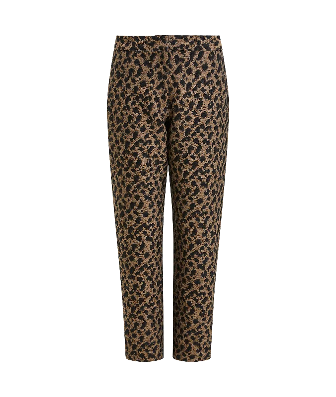 Estella Jacquard Trousers - Blackout Trousers Wedding White