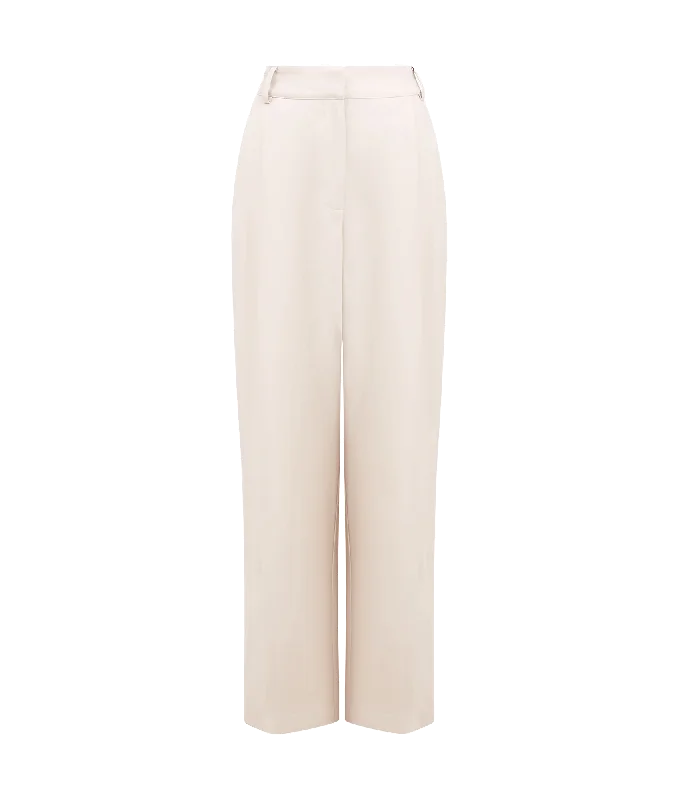 Summer Tailoring Trousers - Cream Trousers Occasion Special