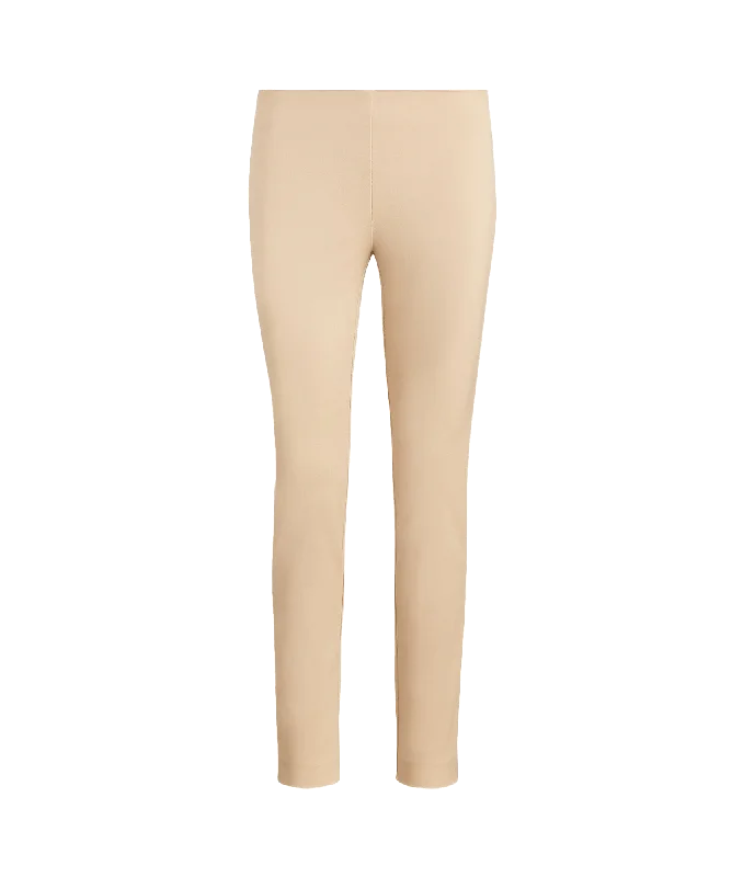 Stretch Twill Skinny Trousers - Birch Tan Trousers Party Sparkling
