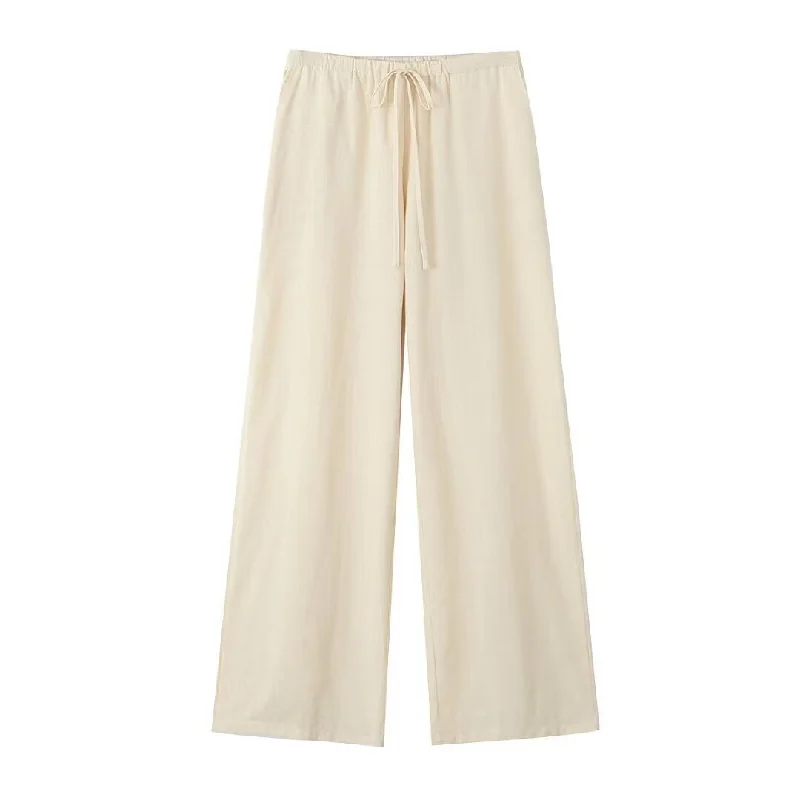 Beige Trousers
