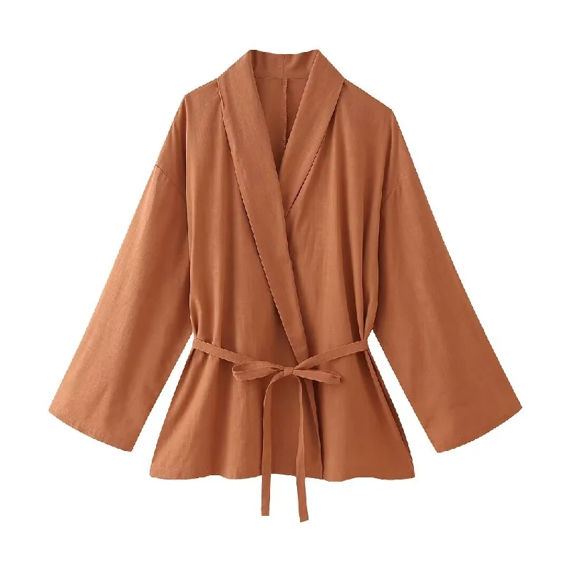 Orange Blouse