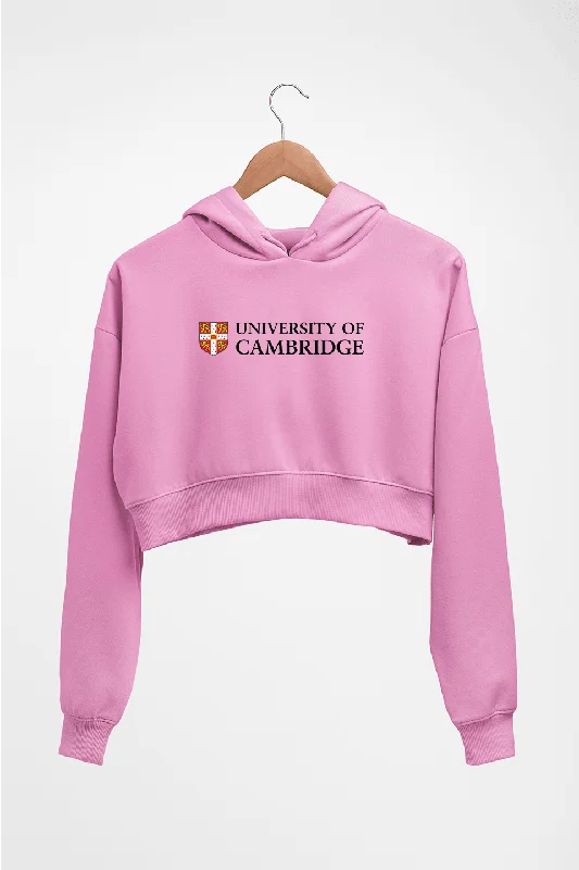 Cambridge University Crop HOODIE FOR WOMEN Hoodie with Button Placket Classic Preppy Cambridge University Crop HOODIE FOR WOMEN Hoodie with Button Placket Classic Preppy