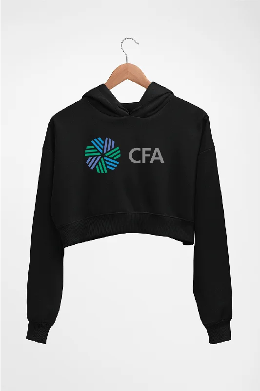 CFA Crop HOODIE FOR WOMEN Hoodie with Raglan Sleeves Sporty Comfortable