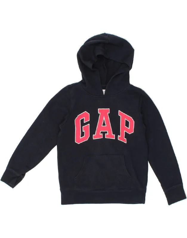 GAP Boys Graphic Hoodie Jumper 8-9 Years Medium Navy Blue Cotton Hoodie with Belted Waist Structured Tailored GAP Boys Graphic Hoodie Jumper 8-9 Years Medium Navy Blue Cotton Hoodie with Belted Waist Structured Tailored