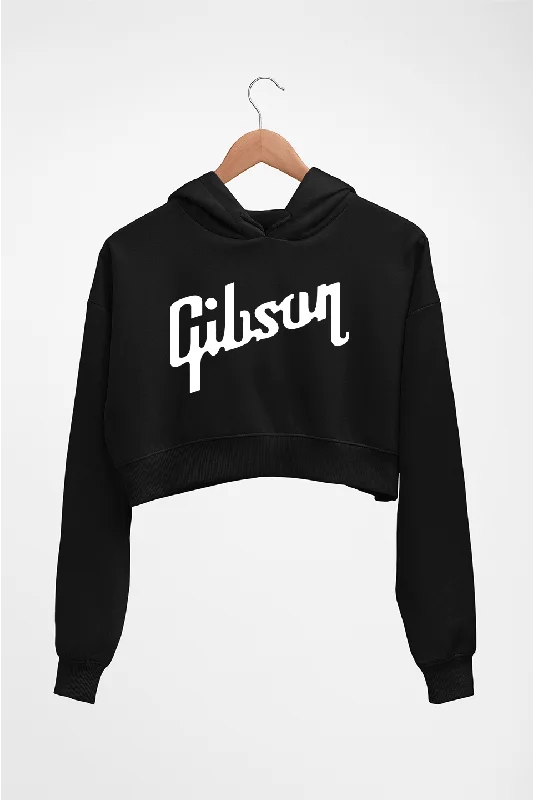 gibson Crop HOODIE FOR WOMEN Hoodie with Camouflage Military Edgy